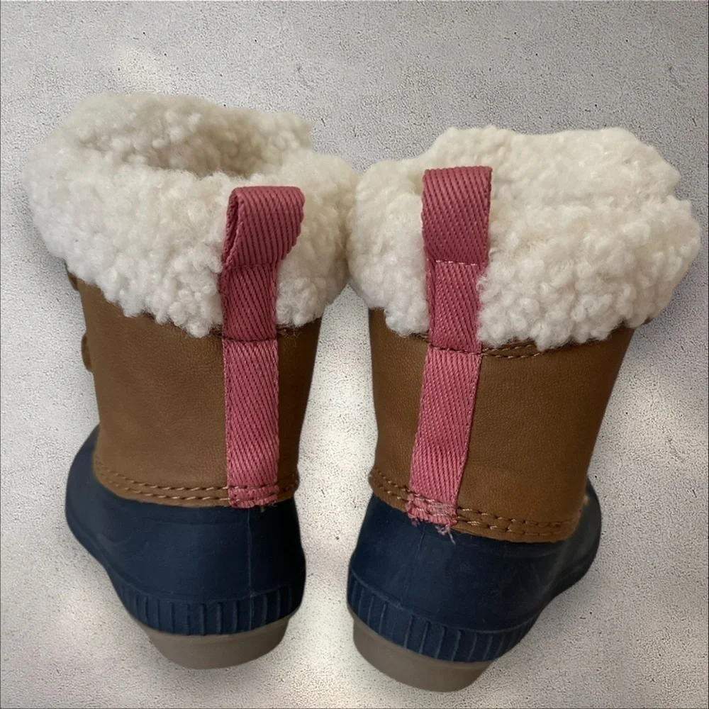 GAP Toddler Sherpa-Lined Duck Boots (SH99)
